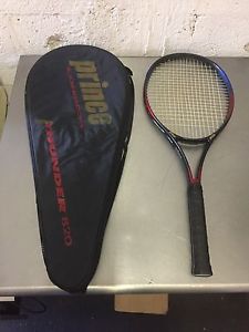 PRINCE LONGBODY THUNDER 820 TENNIS RACKET with Case