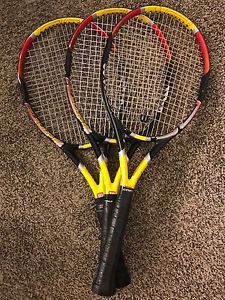 3 x Wilson Pro Staff Surge 5.1 Hyper Carbon Tennis Racquets!