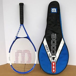 Wilson ncode N4 Tennis Racquet Oversize Head HS3 4 3/8" Grip With Case