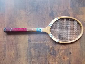 Original tennis racket of the 1936 olympic