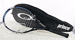 Prince O3 Hybrid LITE Titanium Tungsten Carbon Tennis Racket  with Cover Exce,++