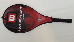 Wilson Impact Tennis Racquet Titanium Soft Shock 4 3/8" grip