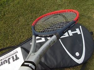 HEAD TI. JUNIOR TENNIS RACKET very nice!!! CASE shockstop made in AUSTRIA