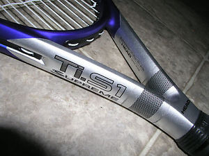 HEAD Ti.S1 Supreme Oversize Prestrung Tennis Racquet