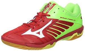 [Mizuno] badminton shoes wave Fang RX2 [unisex] 71GA1705 01 Red  White  Ligh...