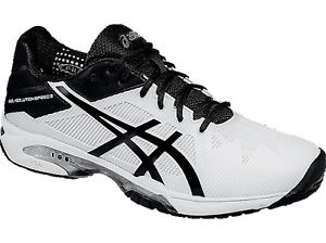 Asics Gel Solution Speed 3 men White/Black/Silver E600N-0190