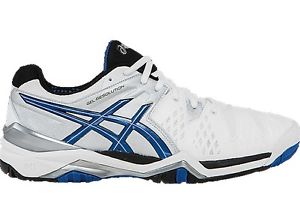 Asics Gel Resolution 6 men White/Blue E500Y-0142