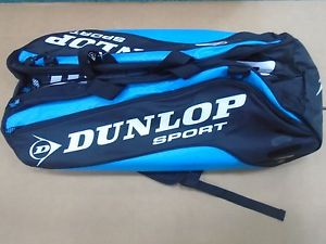 DUNLOP BIO TOUR 10 RACQUET TENNIS BAG BLUE