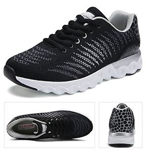 Yaer Jarre Running sports shoes sneakers ladies black gray 24.0cm