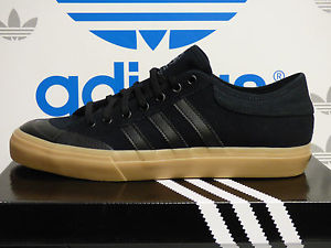 NEW AUTHENTIC ADIDAS Matchcourt ADV men's shoes - Black/Black; B27329
