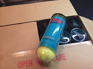 1 Case PENN COACH Practice Tennis Balls (72 Balls/24 Cans)