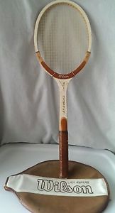 Wilson Lady Advantage Wood Tennis Racquet 4 3/8 Grip with Cover