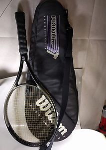 Wilson Hammer Profile 2.7 Oversize 110 head new grip Tennis Racquet With Case