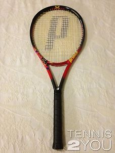 Prince Thunder Bolt Longbody 115 OS Tennis Racket- Grip 4 3/8 basically new