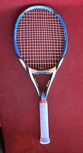Wilson K Four K Factor K4 FX 105 head Tennis Racket Racquet 4 1/2 grip nice