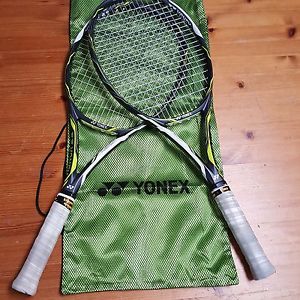 2 YONEX EZONE DR 98 (3/8) Tennis Rackets Racquets