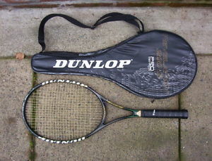 DUNLOP REVELATION 200G PRO MID PLUS 95 4 1/4 TENNIS RACQUET w/Cover&New Grip 27"