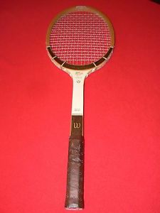 Vintage rare WILSON Butch Buchholz wooden tennis racket - great condition