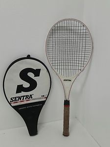 Sentra Ceramic White Panther V  281/4" Tennis Racquet 4 1/4 L Grip