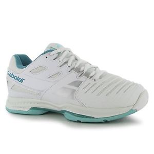 Babolat SFX2 All Court Tennis Shoes Womens White Sports Trainers Sneakers
