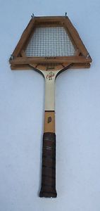 Vintage Tenex Court 1 Tennis Racket With Original Press Holder