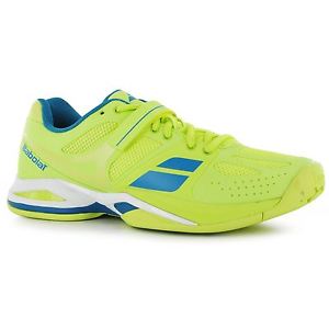 Babolat Propulse All Court Tennis Shoes Womens Yellow Sports Trainers Sneakers