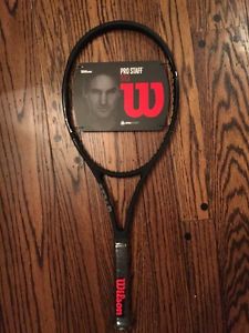 Wilson Pro Staff 97LS Black - 2017 Version - Tennis Racket - 4 1/4 NEW