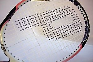 Prince Wimbledon Pink Triple Force Graphite Tennis Racquet  (64)
