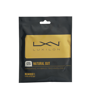 LUXILON Natural Gut 1.25 tennis racquet racket string - Natural - Auth Dealer