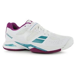 Babolat Propulse All Court Tennis Shoes Womens White Sports Trainers Sneakers