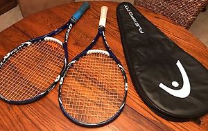 Head FLEXPOINT 1 MID PLUS Tennis Racquet Racket 4-1/8 RARE NICE FAST DELIVERY