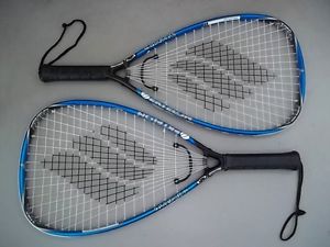 (2) Ektelon 22" Ti Invader Racquetball Racquet NICE