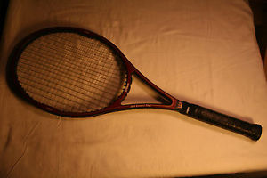 WILSON JACK KRAMER STAFF MIDSIZE 85 TENNIS RACQUET 4 3/8 ST. VINCENT-Red Dot