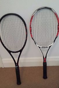 wilson burn FST 95 tennis racket 4 3/8 grip with bonus racket