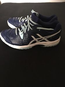 Asics Gel Dedicate 4 Blue Woman's Size 8 E557Y
