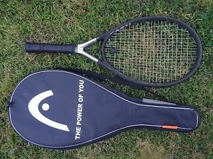 Head Ti.S6 Titanium Tennis Racket 4 3/8" Leather Grip w/Cover
