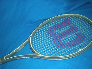 Vintage Wilson Graphite Matrix Midsize Tennis Racquet w/4 3/8