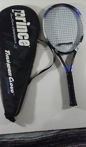 Prince Longbody Tennis Racket Thunder Cloud Titanium Graphite Case Power 800.