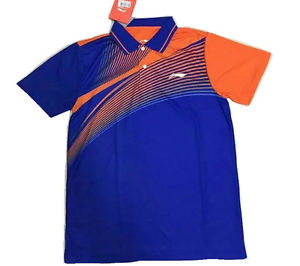 2017 New Li Ning men's Tops table tennis clothing Badminton Only T-shirt