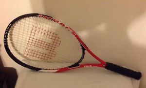 Wilson Impact Titanium volcanic frame technology Size 4 1/2 Tennis Racquet