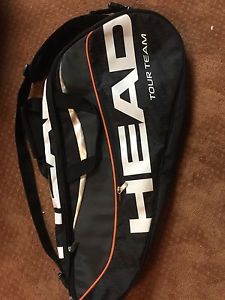Head Tour Team 2016 Pro 3 Pack Black/Orange Tennis Bag