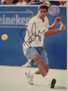 RARE/PRO STAFF 6.0 85 ST.VINCENT SAMPRAS AUTOGRAPH TENNIS RACQUET NEAR MINT
