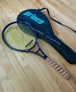 Prince Michael Chang Graphite Longbody Oversize Tennis Racquet - Grip Size 4 3/8