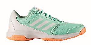 adidas Mujer Tenis Botín Tennischuh Adizero Attack W verde / blanco