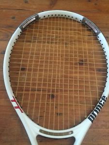 PRINCE TT TRIPLE THREAT TUNGSTEN WARRIOR OS OVERSIZE TENNIS RACKET grip 4 5/8