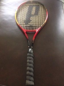 Prince Synergy React Series Longbody 107  Oversize Tennis Racquet Titanium