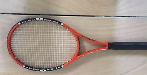Head Flex Point Radical Tour  - MidPlus Orange/Black Tennis Racquet  4 3/8