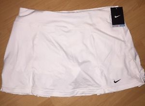 ❤️ Womens Nike DriFit Dri Fit Skirt Skort Tennis Pickball Golf L  white New