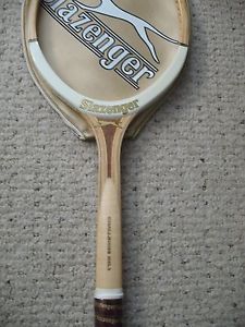 NEW CONDITION 1970s SLAZENGER'S CHALLENGE No. 1 TENNIS RACKET