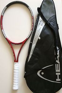 Head Liquidmetal Prestige Midplus 98 head 4 1/2 grip Tennis Racquet with bag